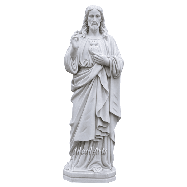 Marble White Jesus Statue